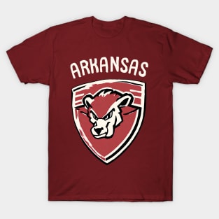 Vintage Arkansas Football Team Player Summer Camp Arkansas Spring Game Day T-Shirt